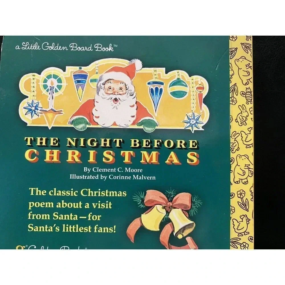 The Night Before Christmas by Clement C. Moore (2014, Children's Board Books)